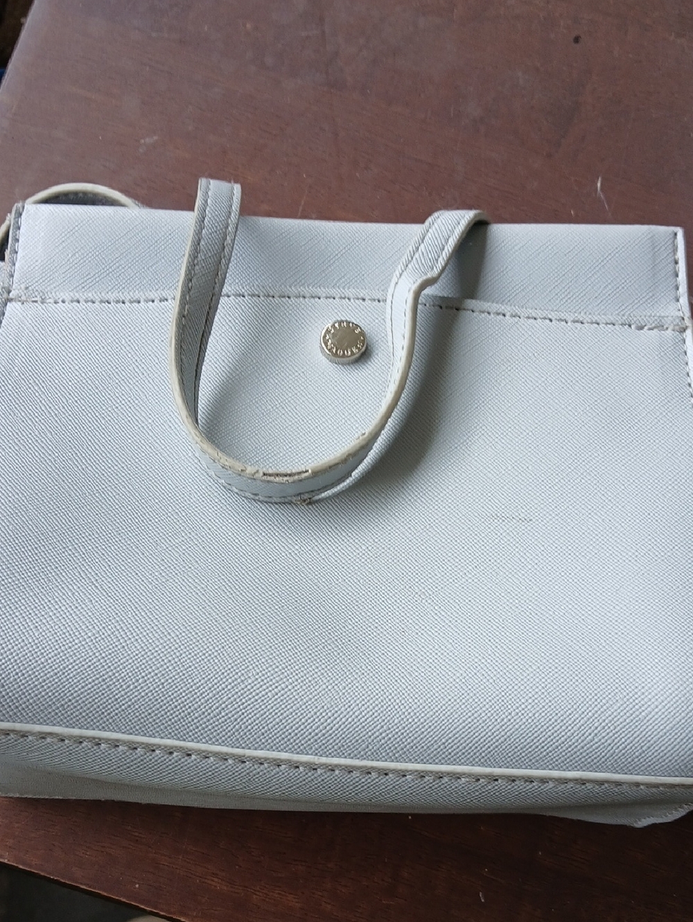 Steve Madden Mini Satchel Crossbody Purse Light Blue
